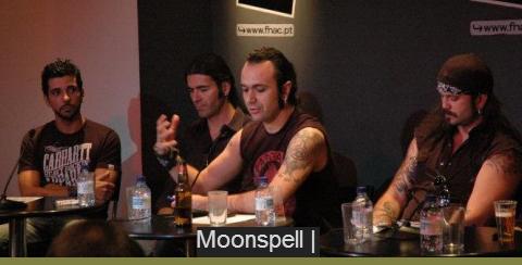 Пресс-конференция Moonspell