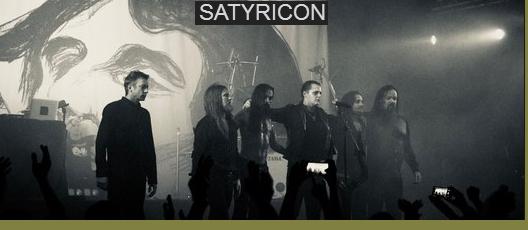 Группа SATYRICON с концертами в Москве 